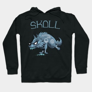 The Devourer of the Sun: Skoll the Wolf Hoodie